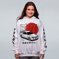 MOLETOM OFF WHITE - SKYLINE