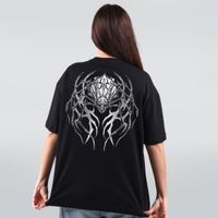CAMISETA OVERSIZED PRETA - FOBIA