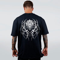 CAMISETA OVERSIZED PRETA - FOBIA