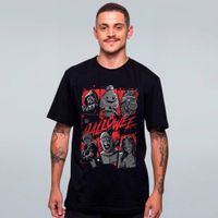 CAMISETA PRETA - HALLOWEE