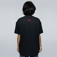 CAMISETA OVERSIZED PRETA - HALLOWEE