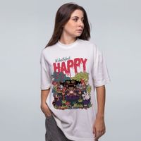 CAMISETA OVERSIZED OFF WHITE - BELTANE