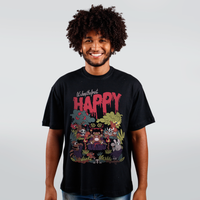 CAMISETA OVERSIZED PRETA - BELTANE