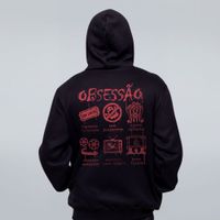 MOLETOM PRETO - ONE WISH WEELLOW