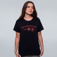 CAMISETA PRETA - ONE WISH WEELLOW
