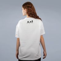 CAMISETA OVERSIZED OFF WHITE - PEVERSAMENTE MENINA