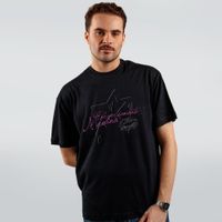 CAMISETA OVERSIZED PRETA - PEVERSAMENTE MENINA