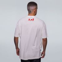 CAMISETA OVERSIZED OFF WHITE - HORSE STAR