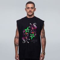 REGATA OVERSIZED PRETA - HORSE STAR