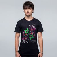 CAMISETA PRETA - HORSE STAR