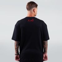 CAMISETA OVERSIZED PRETA - HORSE STAR