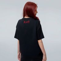 CAMISETA OVERSIZED PRETA - HORSE STAR