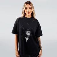 CAMISETA OVERSIZED PRETA - MAB