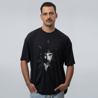 CAMISETA OVERSIZED PRETA - MAB