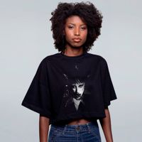 CROPPED OVERSIZED PRETA - MAB