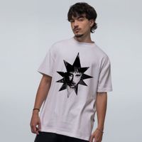 CAMISETA OVERSIZED OFF WHITE - MAB