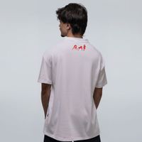 CAMISETA OVERSIZED OFF WHITE - MAB
