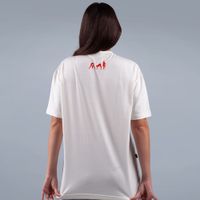 CAMISETA OVERSIZED OFF WHITE - MAB