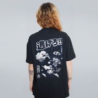 CAMISETA OVERSIZED PRETO - SEMANA DO TERROR V2.0