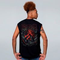 REGATA OVERSIZED PRETA - KARASU BLOOD MOON