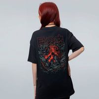 OVERSIZED PRETO - KARASU BLOOD MOON