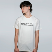 CAMISETA OFF WHITE - TO READ YAOI