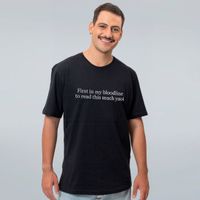 CAMISETA PRETA - TO READ YAOI
