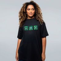 CAMISETA OVERSIZED PRETA - NÃO SOU HUMANO