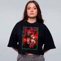 CROPPED OVERSIZED PRETO - VILÕES