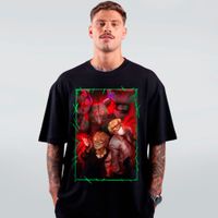 CAMISETA OVERSIZED PRETA - VILÕES