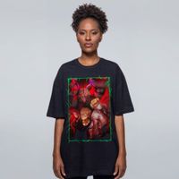 CAMISETA OVERSIZED PRETA - VILÕES