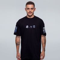 CAMISETA OVERSIZED PRETO - SEMANA DO TERROR