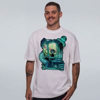 CAMISETA OVERSIZED OFF WHITE - KENOPHOBIA