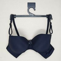 Foto do produto Sutiã de Bojo Liso Básico - Preto