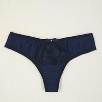 Foto do produto Tanga Cristina - Calcinha Microfibra Traseira Fio duplo - Preto
