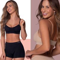 Foto do produto Top Sem Costura Selene Alça Fina Sem Bojo Confortável Feminino