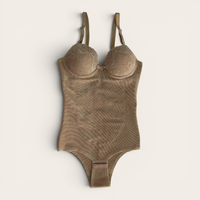 Foto do produto Body Modelador com Bojo Rendado Nude
