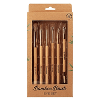 Foto do produto Bamboo Brush Eye Set - Kit de Pinceis para Olhos - Klass Vough