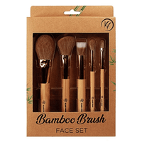 Foto do produto Bamboo Brush Face Set - Kit de Pinceis para Face - Klass Vough