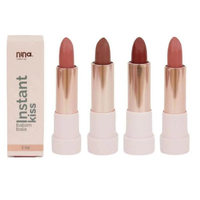 Foto do produto Batom Bala Matte Instant Kiss Nina Makeup