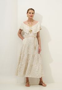 Foto do produto Vestido Longo Com Cinto