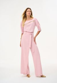 Foto do produto Pantalona Trespassada Com Faixa