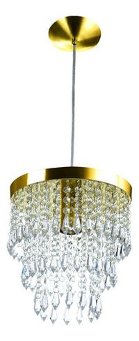 Foto do produto PENDENTE MANUCRILLIC DOURADO VERNIZ