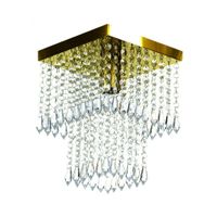 Foto do produto PLAFON MARRYCRILLIC DOURADO VERNIZ