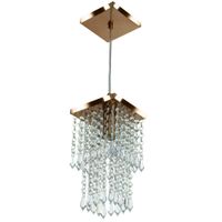 Foto do produto PENDENTE SPARK QUADRADO COBRE VERNIZ