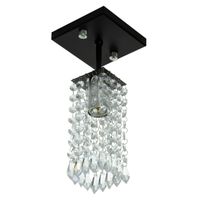 Foto do produto PLAFON CLEARCRILLIC QUADRADO PRETO