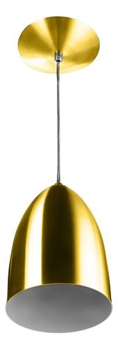 Foto do produto PENDENTE VEGAS DOURADO VERNIZ