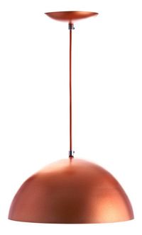 Foto do produto PENDENTE MEIA LUA 30CM COBRE SOLIDO