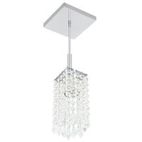 Foto do produto PENDENTE CLEARCRILLIC QUADRADO ESCOVADO