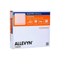 Foto do produto Allevyn Classic C/Adesivo 12,5 x 12,5cm Pack C/ 3Un. Smith&Nephew